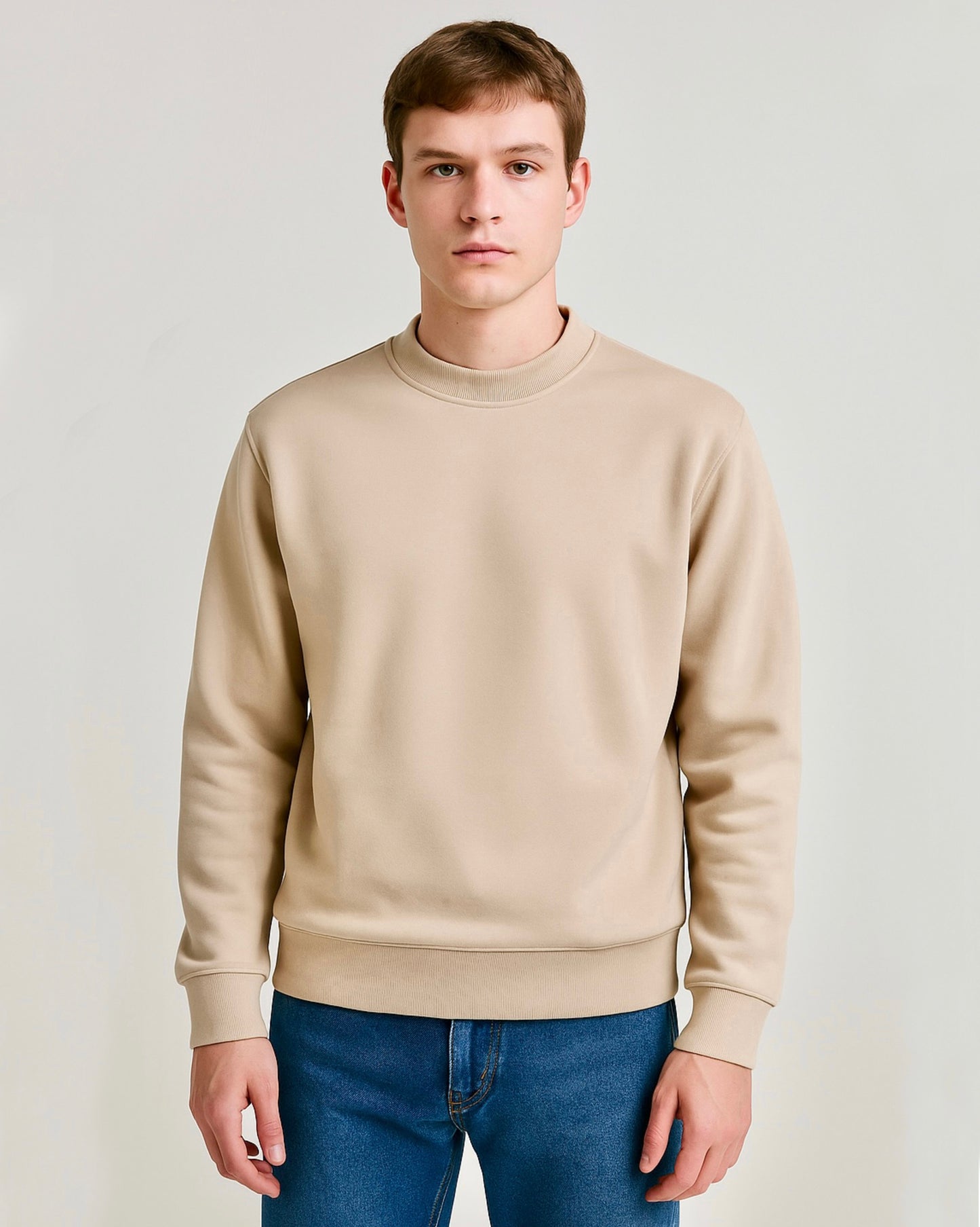 2H #0010 Oversize Round Neck Sweatshirt