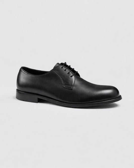 2H #12G Genuine Leather Black Formal Shoes