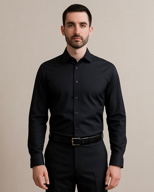 2H Plain Formal Shirt