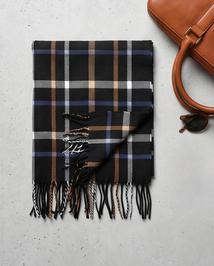 2H Squares Scarf