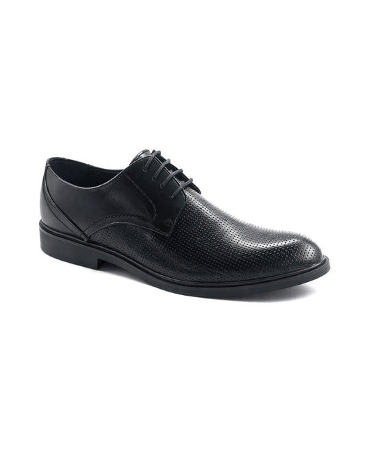 2H #JSL111-2 Black Classic Shoes