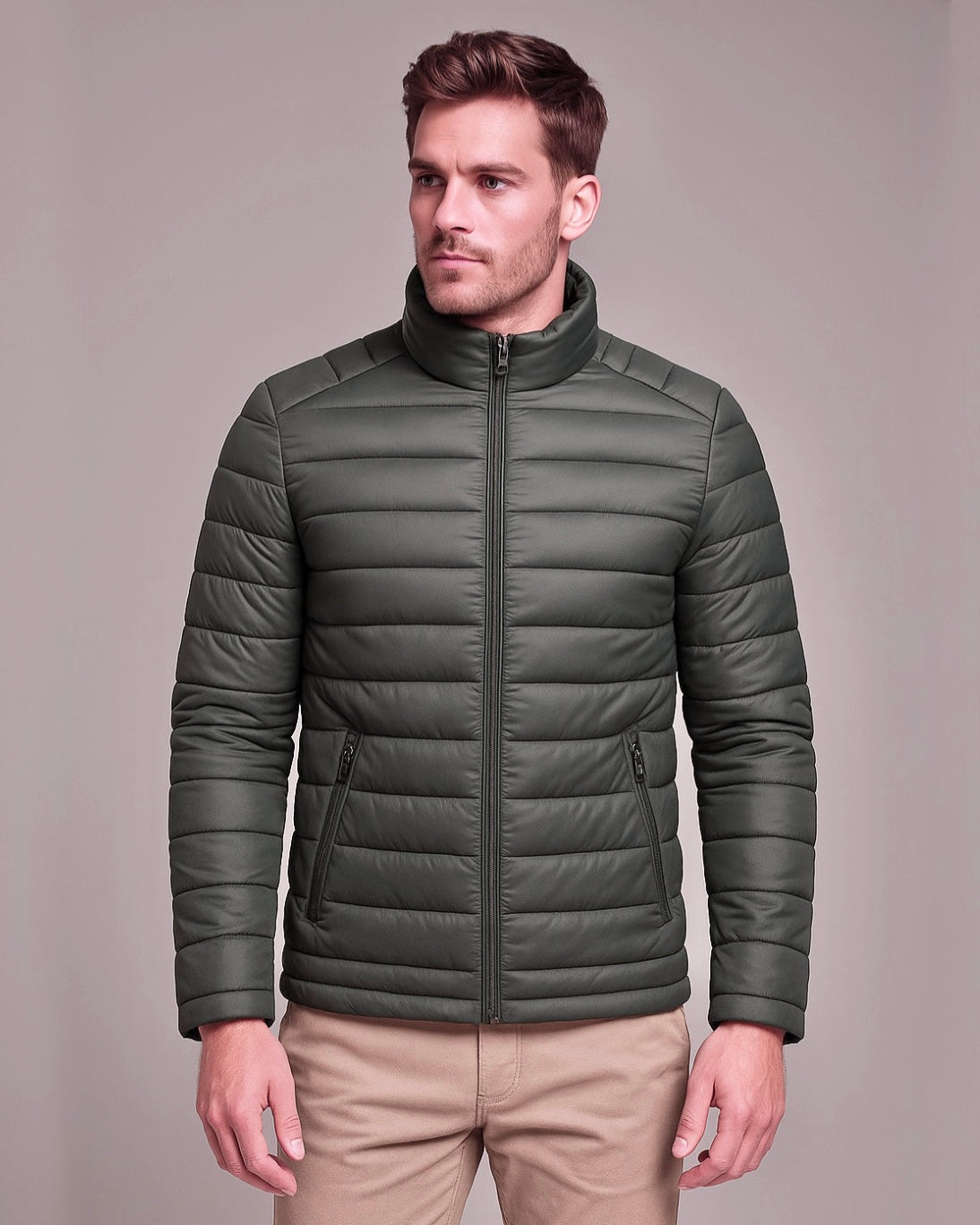 2H #22908 Army Winter Casual Jacket
