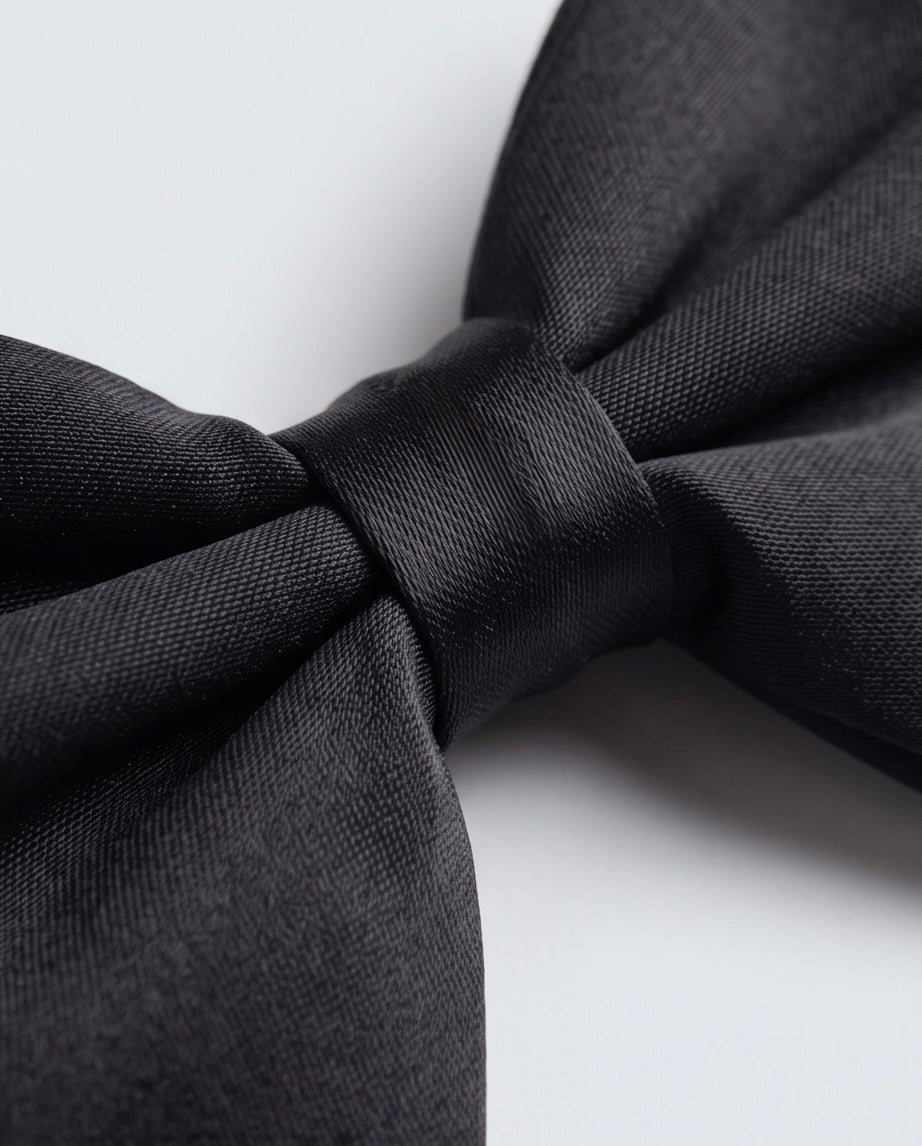 2H black Bow Tie