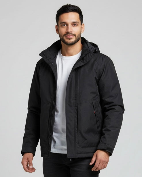 2H #88183 Black Casual Jacket