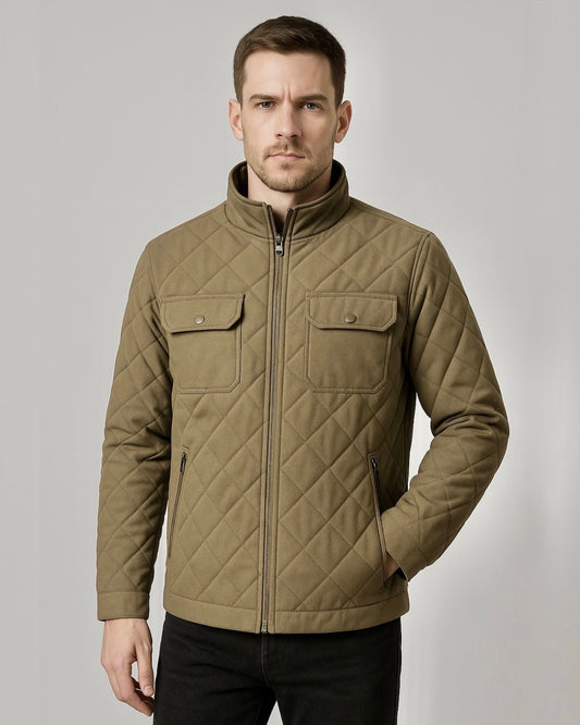 2H #88211 Khaki Casual Jacket