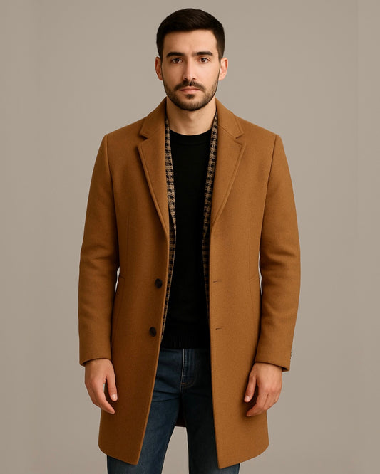 2H Beige Coat Jacket