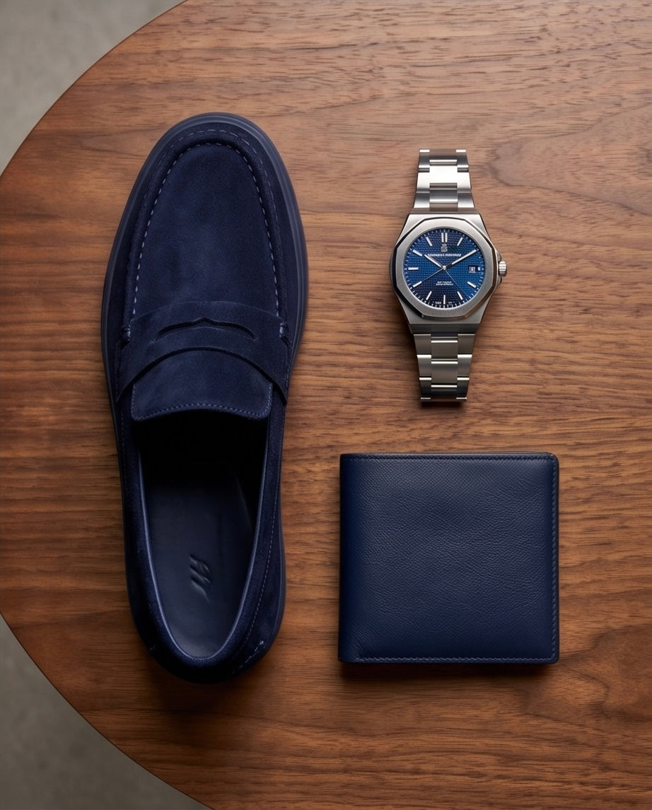 2H #2311 1007 1313 Navy Casual shoes