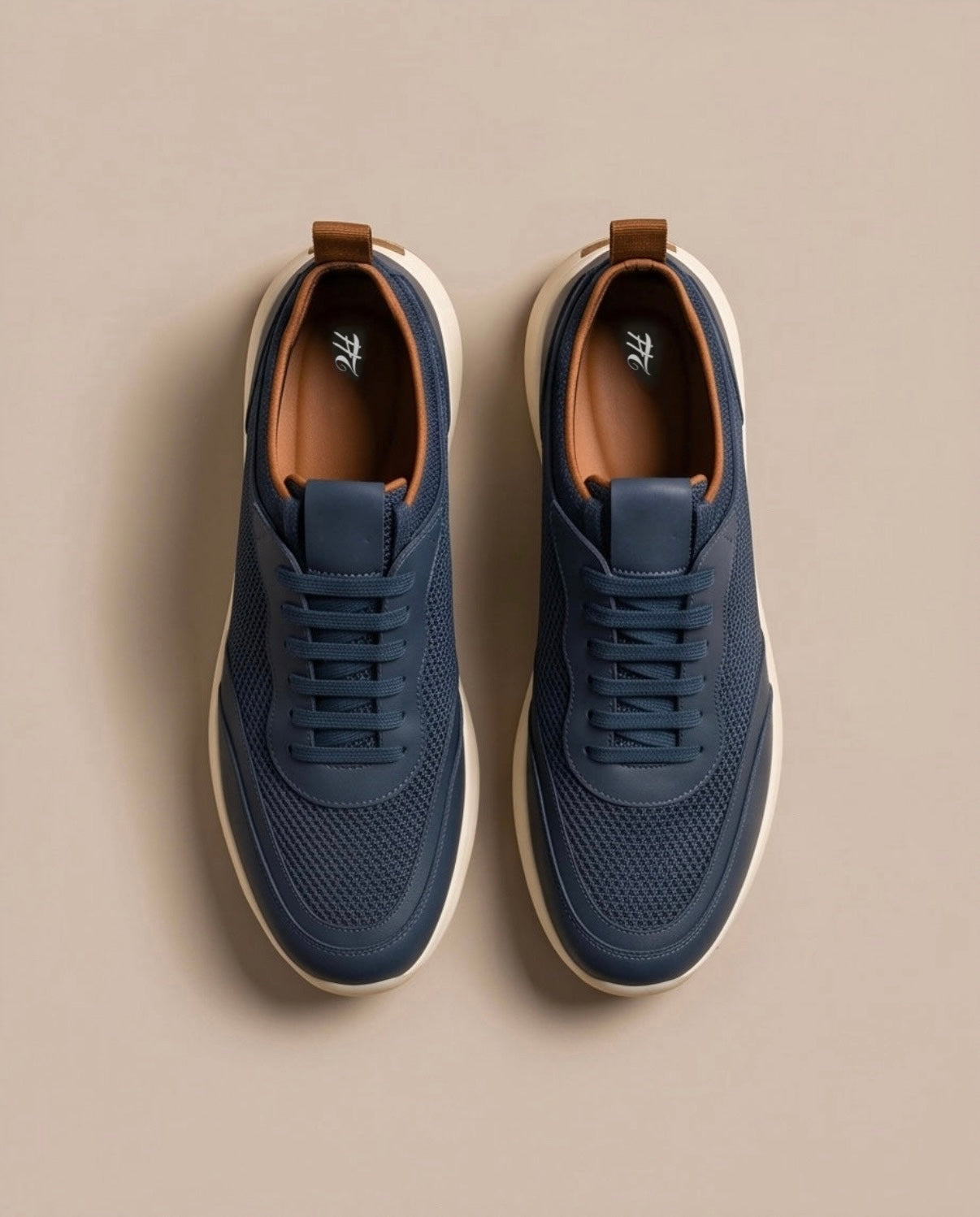 2H #25G Navy Triko Shoes