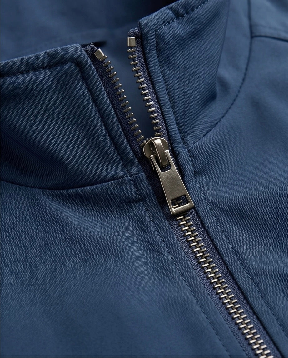 2H #8091 Navy Lightweight Casual Jacket