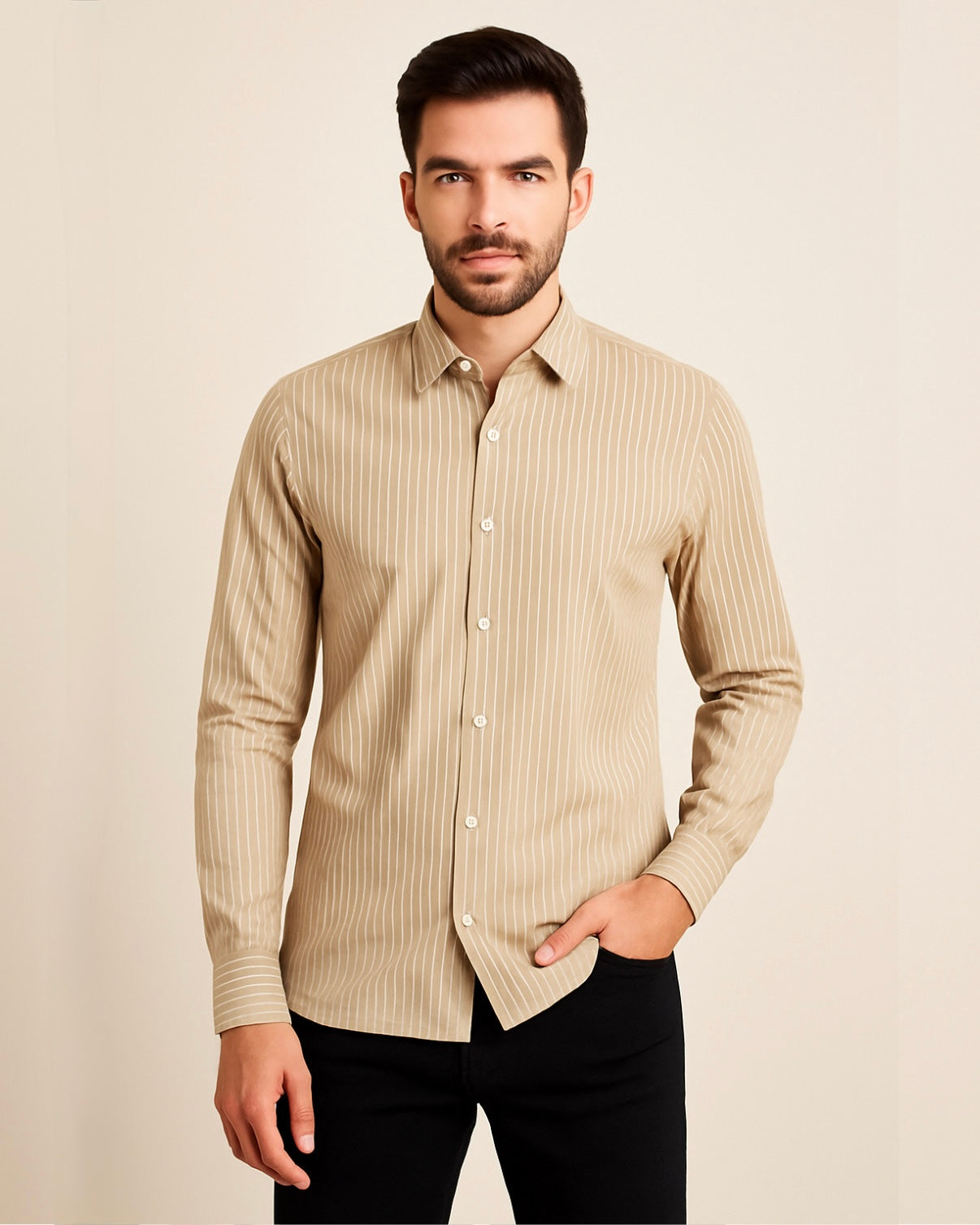 2H #220925 Striped Shirt