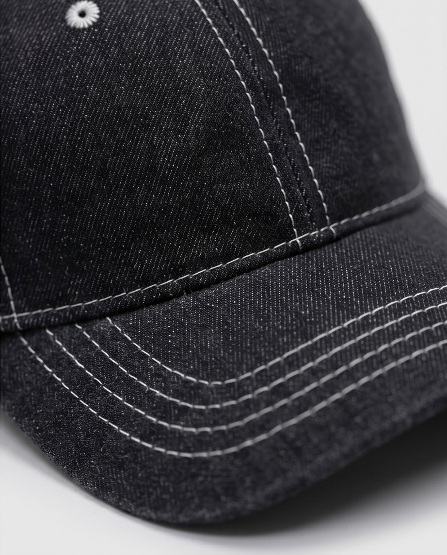 2H Black Jeans Cap