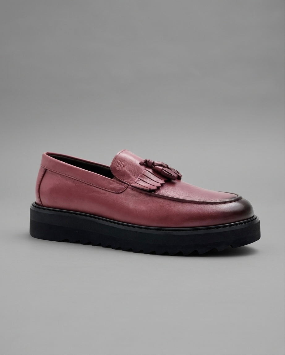 SALE! 2H #S8018-104 Genuine Leather Brown Casual Shoes
