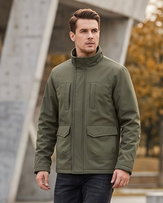 2H #88068 Army stand up collar casual jacket