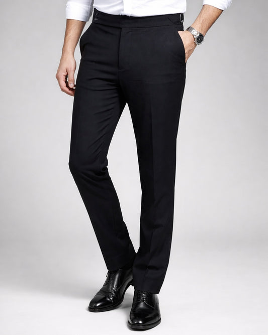 2H #260425 Formal Pant with Buckle