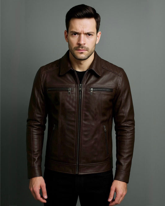 2H #8906 Leather Jacket