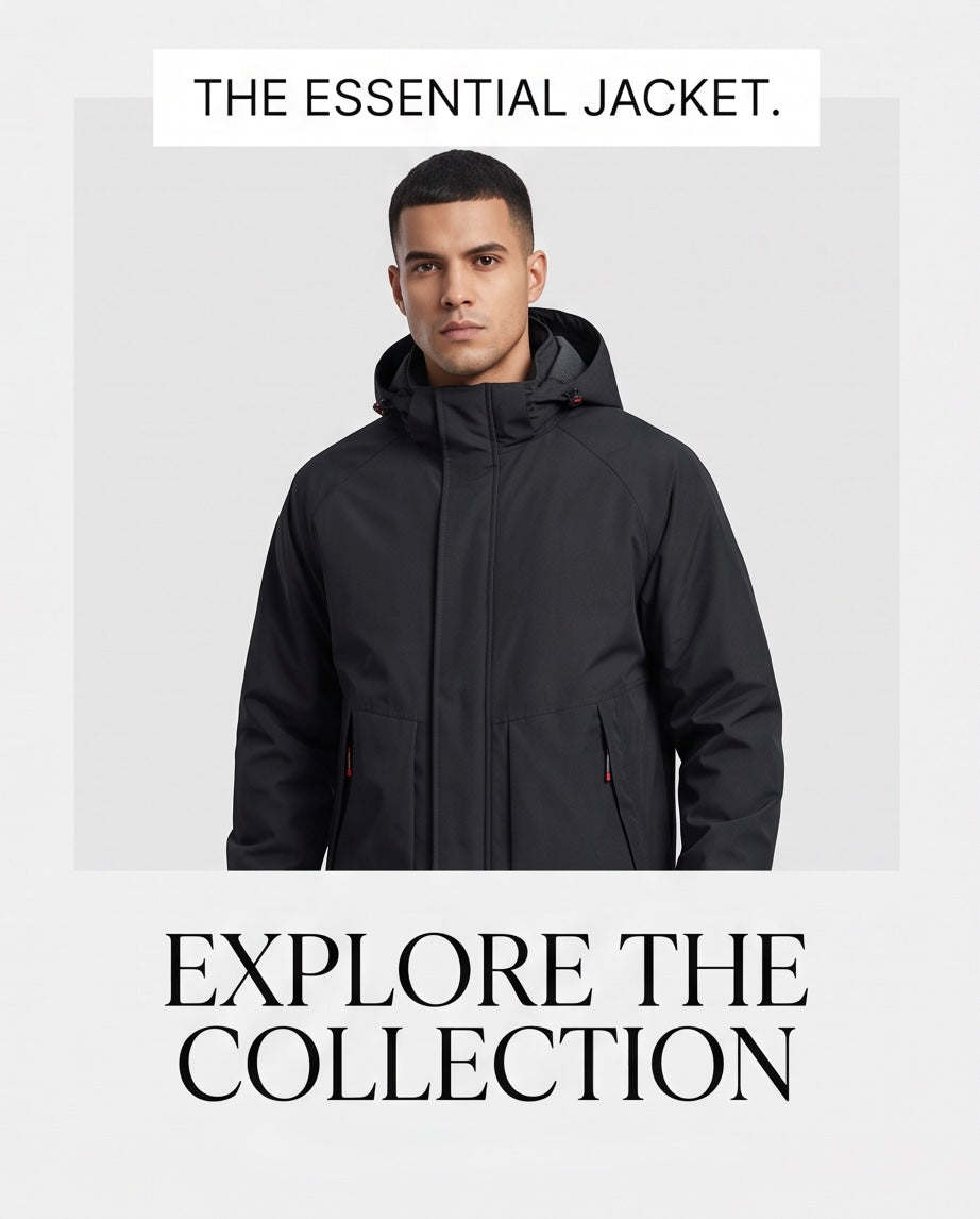 2H #88183 Black Casual Jacket