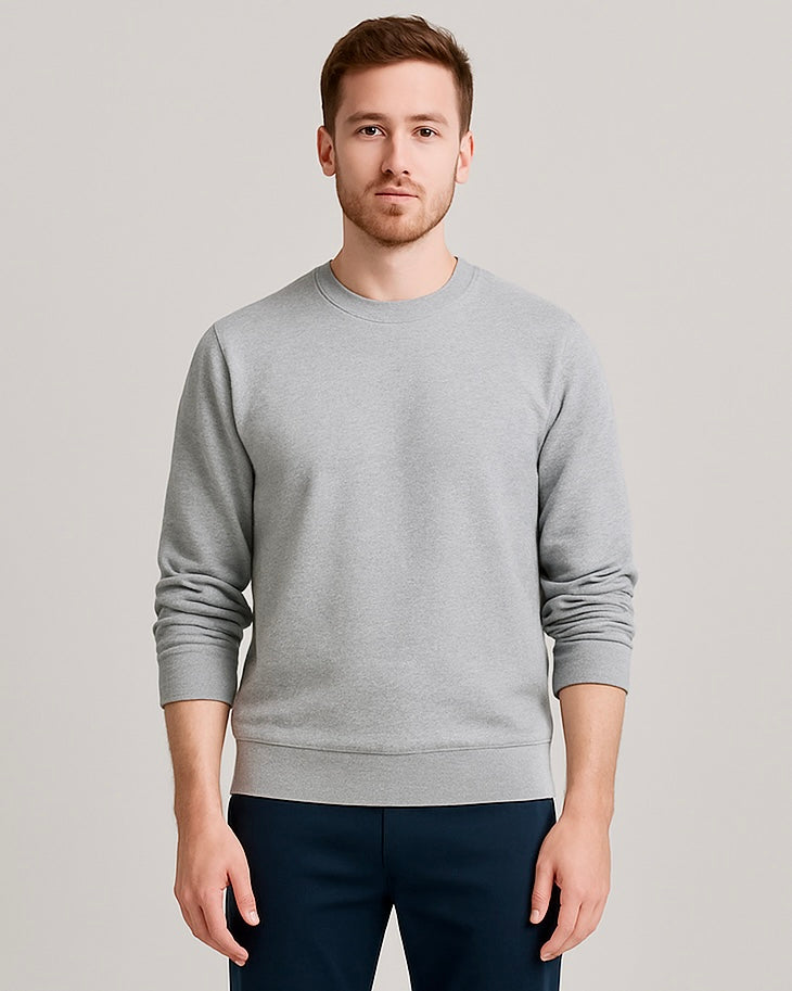 2H #0010 Oversize Round Neck Sweatshirt