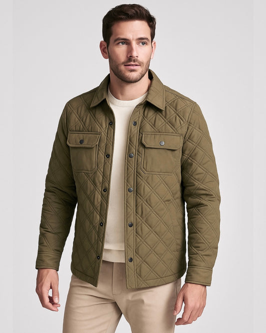 2H #88029 Khaki Casual Jacket