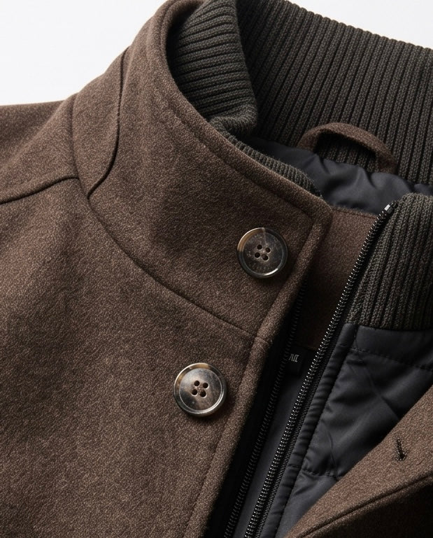 2H Brown Coat Jacket