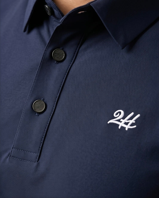 2H #CX151 Navy Polo T-shirt