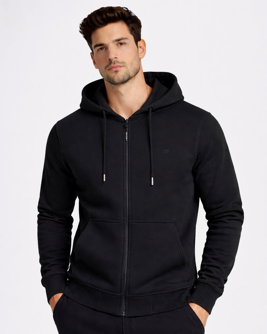 SALE! 2H #9349 Black Cardigan Cotton Sweater