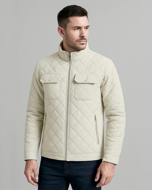 2H #88211 Cream Casual Jacket