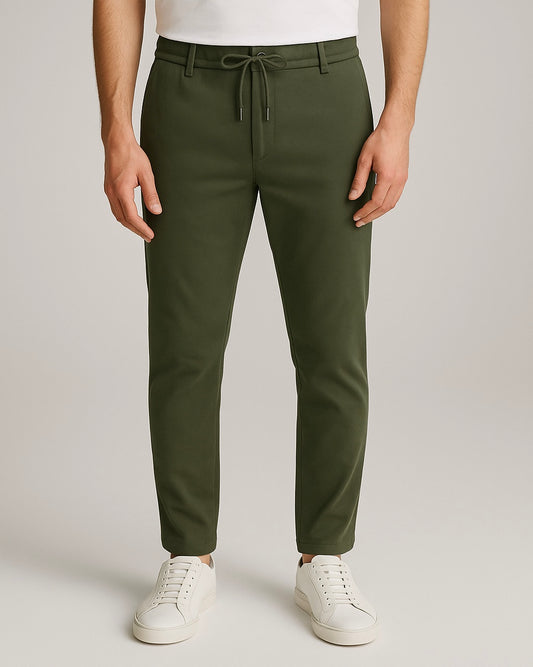 2H Casual Embossed Pant with rope