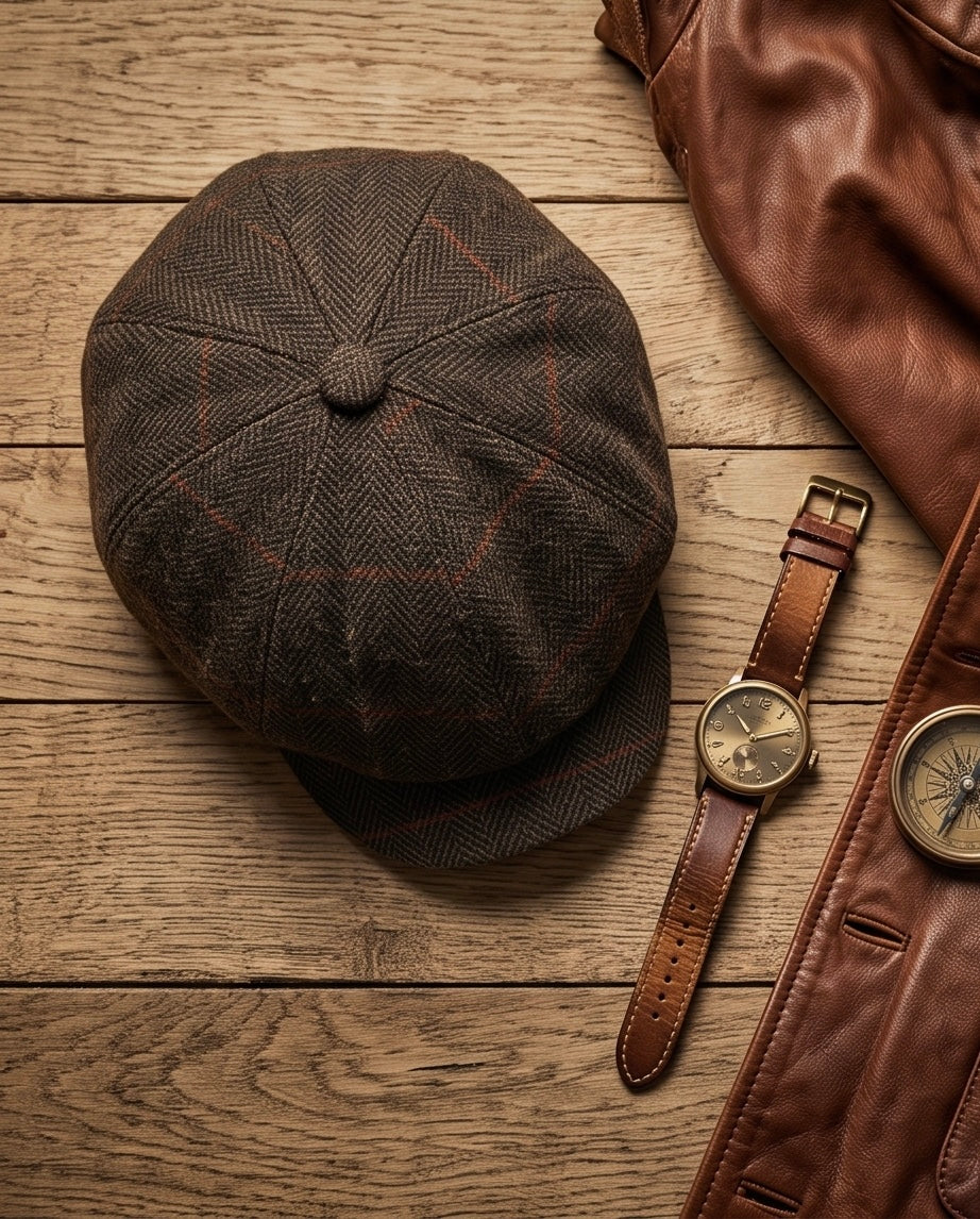 2H Brown Artist Cap