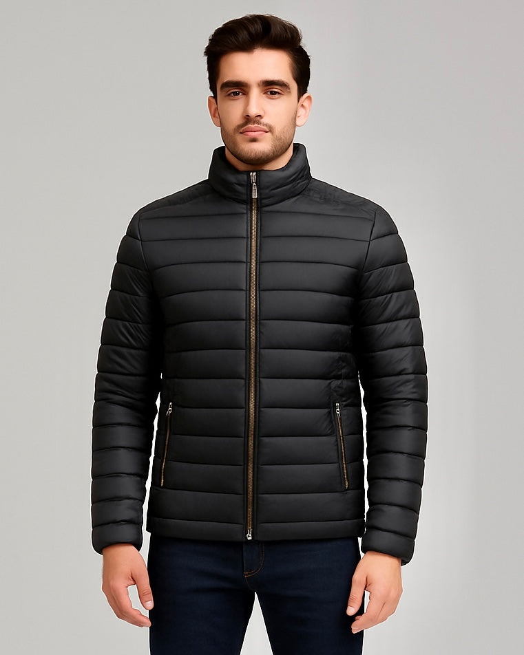 2H #22908 Black Winter Casual Jacket