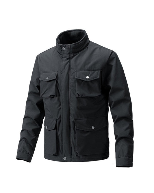 2H #88166 Black Casual Jacket