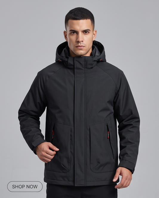 2H #88183 Black Casual Jacket