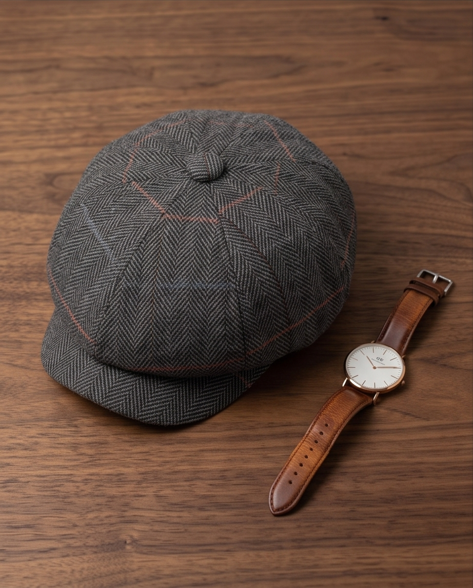 2H Gray Artist Cap