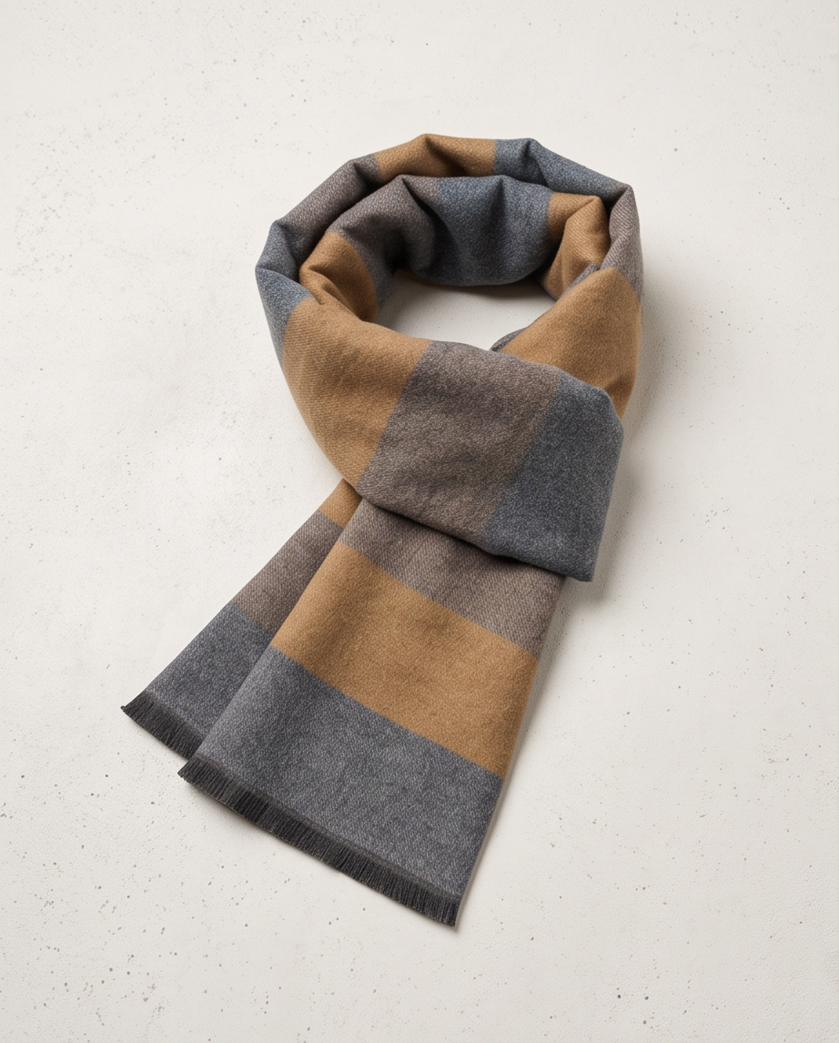 2H Autumn Plaid Scarf
