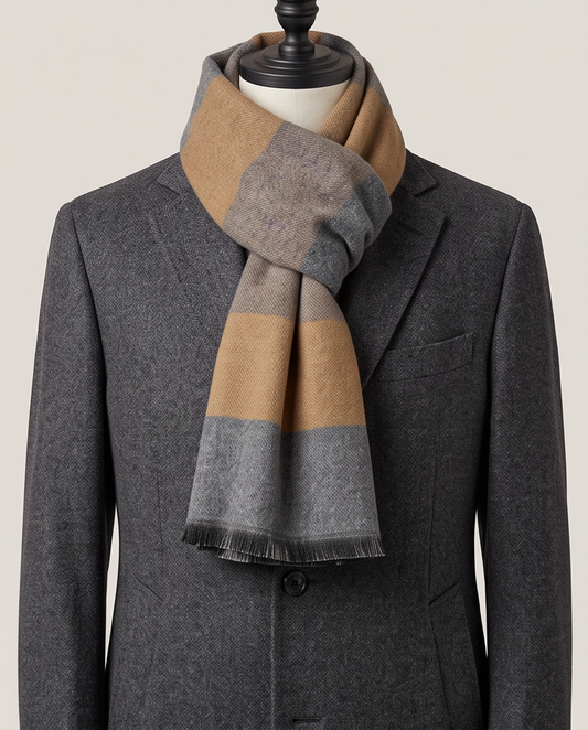 2H Autumn Plaid Scarf