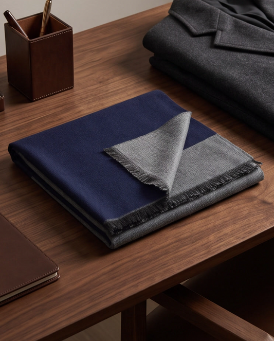 2H #069 Navy Scarf