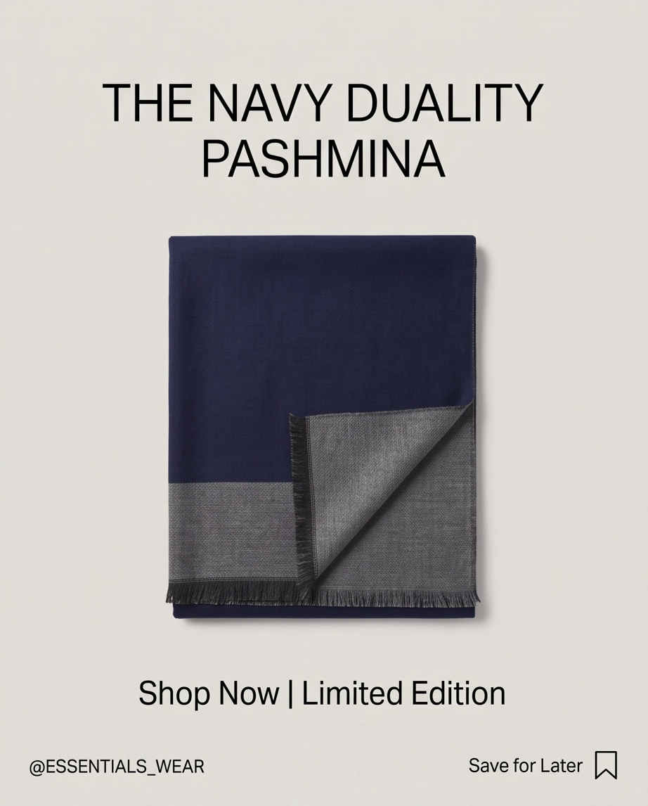 2H #069 Navy Scarf
