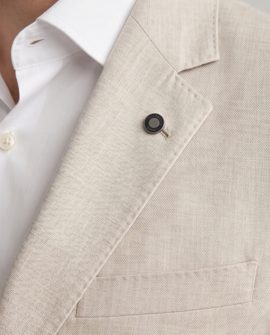 2H #002-3006-02 Beige Formal Suit