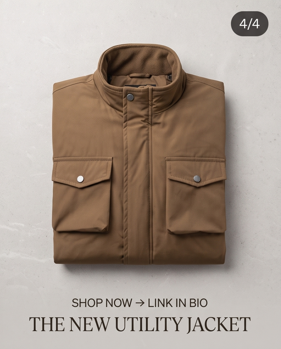 2H #88166 Khaki Casual Jacket
