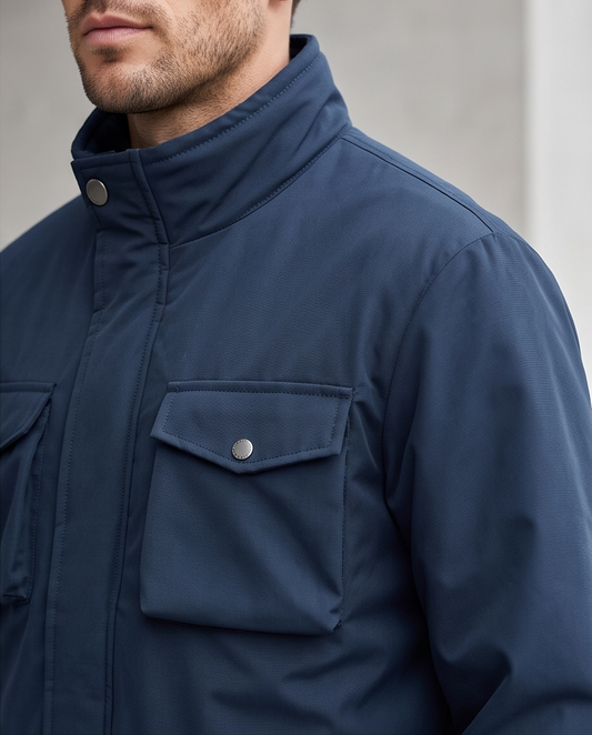 2H #88166 Navy Casual Jacket