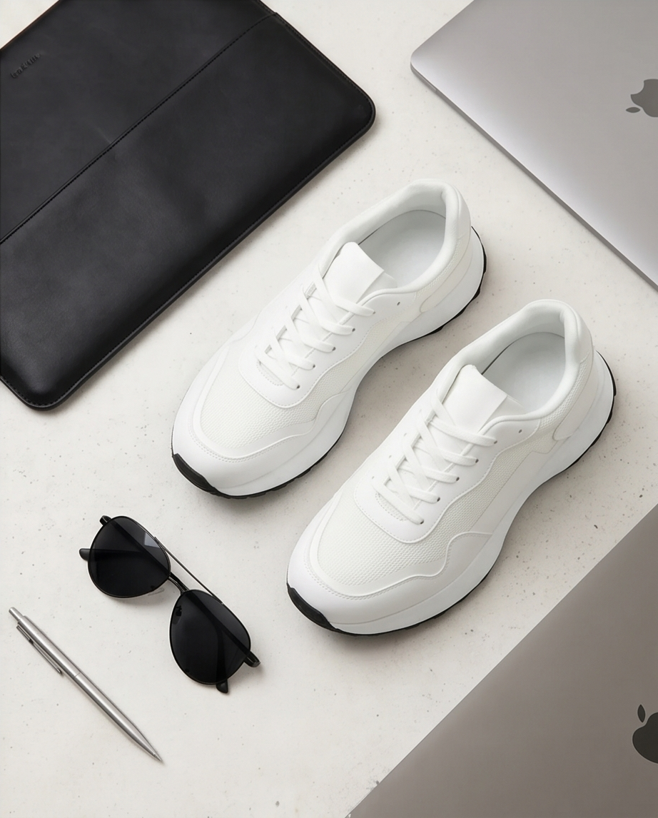 2H #2705 2001 1333 White Casual shoes