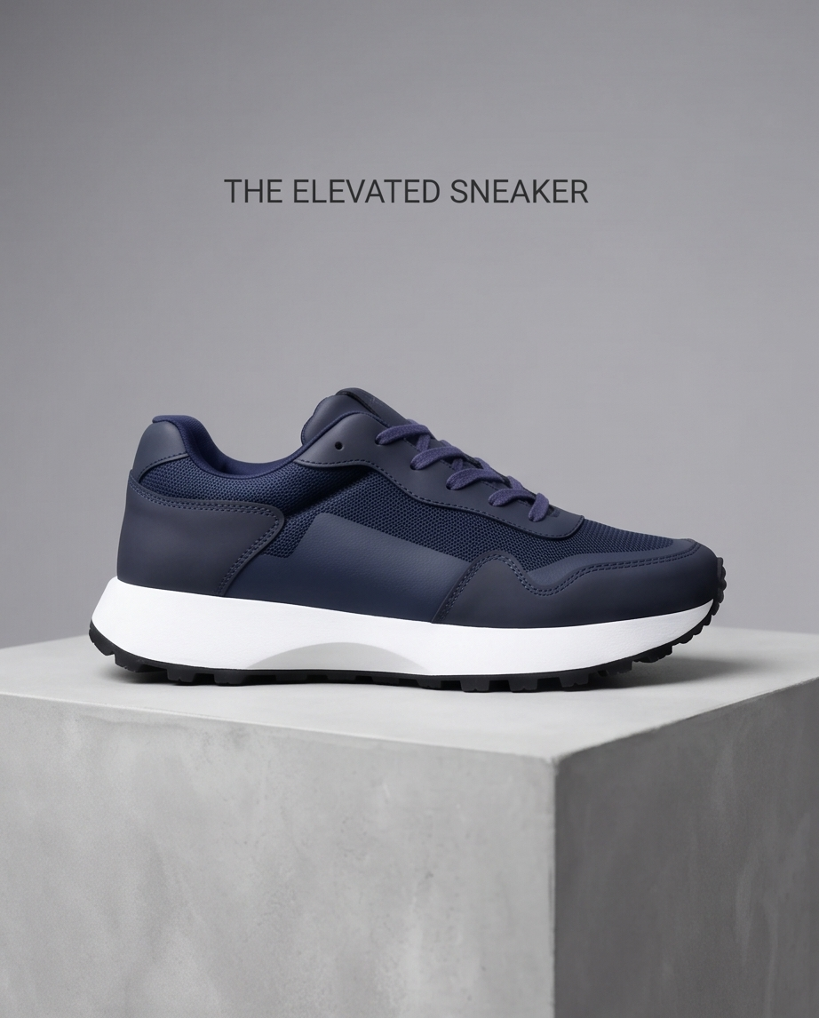2H #2705 2001 1333 Navy Casual shoes
