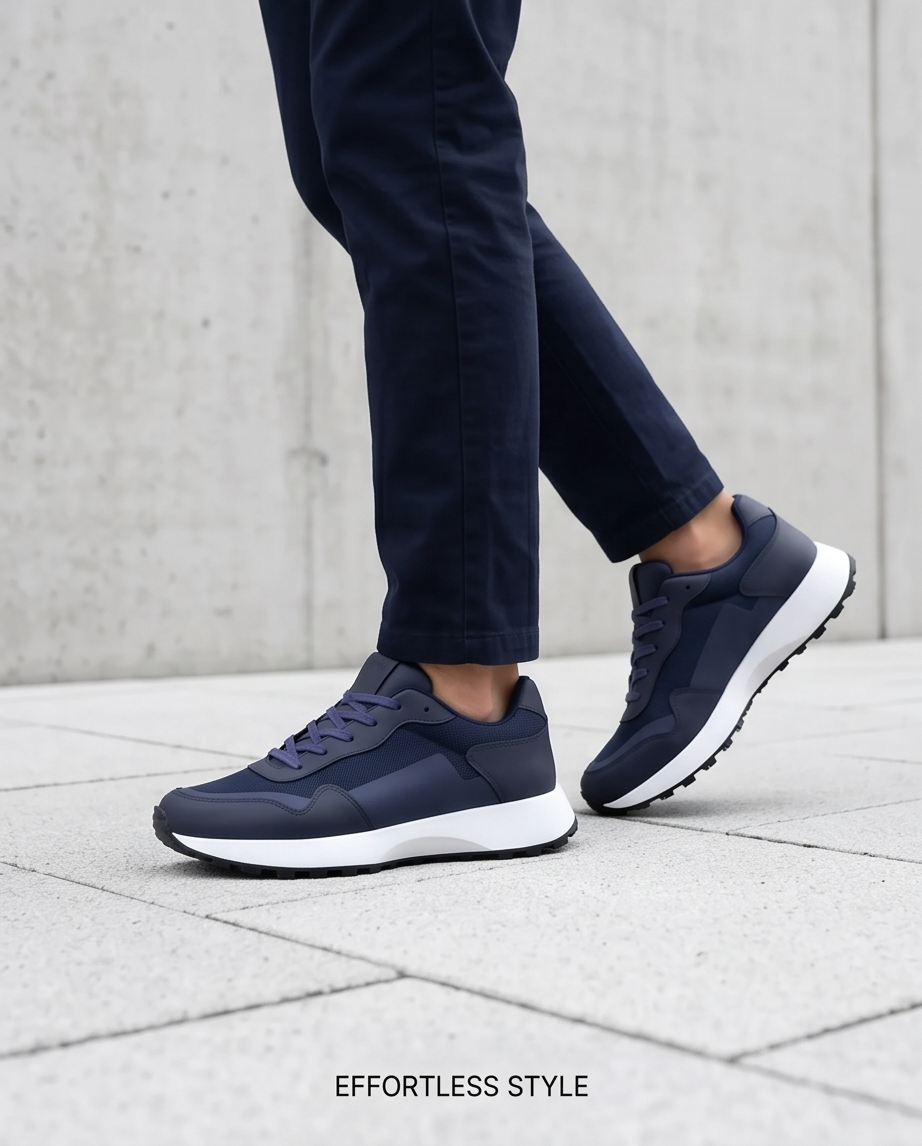 2H #2705 2001 1333 Navy Casual shoes