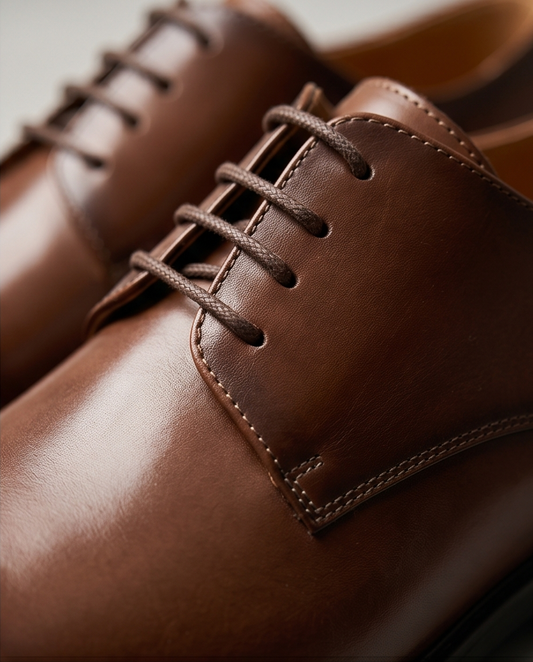 2H #110-100 Brown Formal Shoes