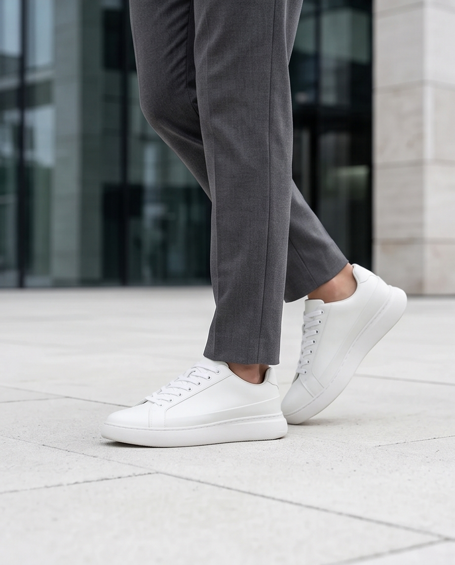 2H #0212 2008 1312 White Casual shoes