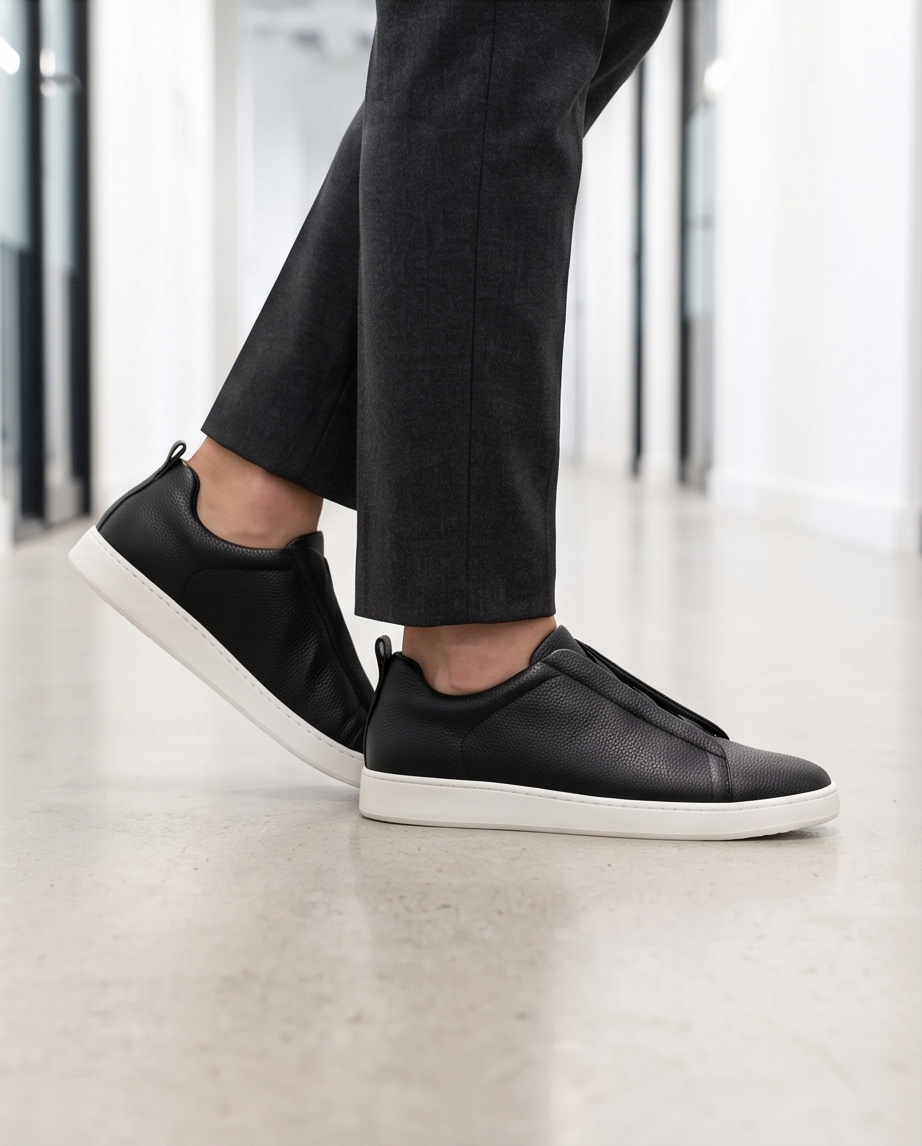 2H #1011 1008 1133 Black Casual shoes