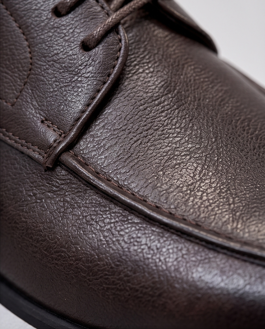 2H #9G Genuine Leather Brown Casual Shoes