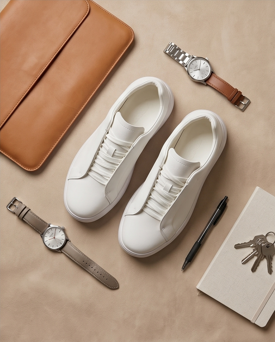 2H #5Z01-8001-9169 White Casual shoes