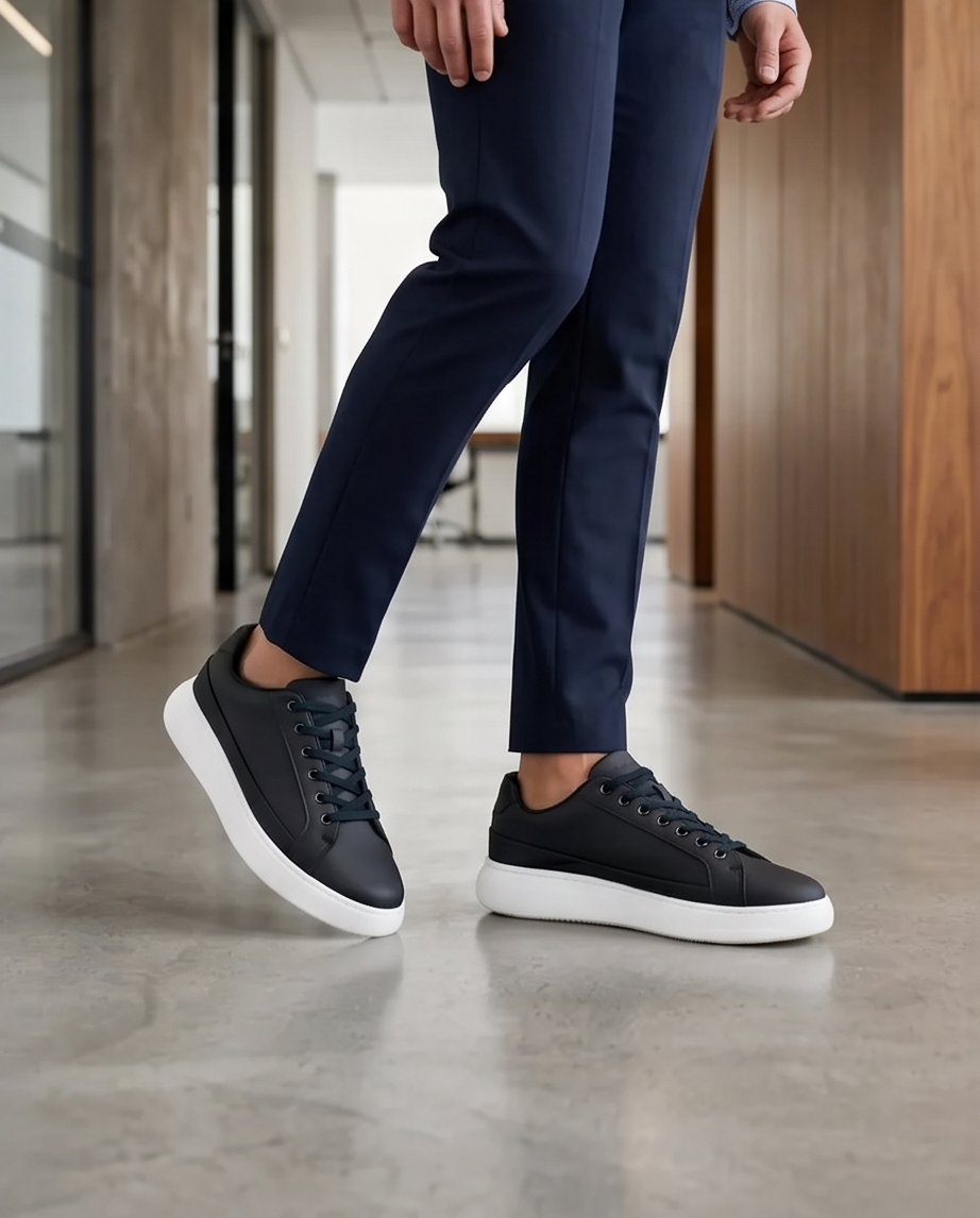 2H #0212 2008 1312 Black Casual shoes
