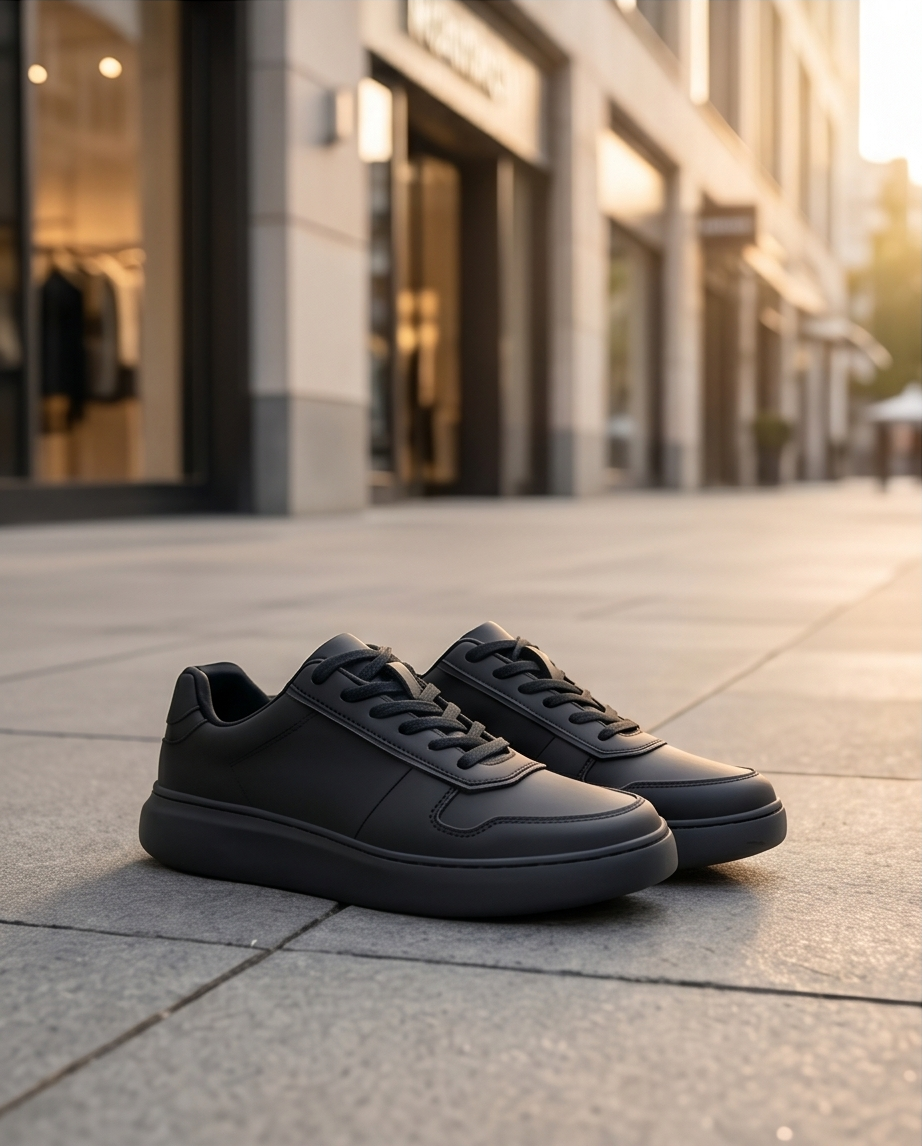 2H #0212 2001 1312 Black Casual shoes