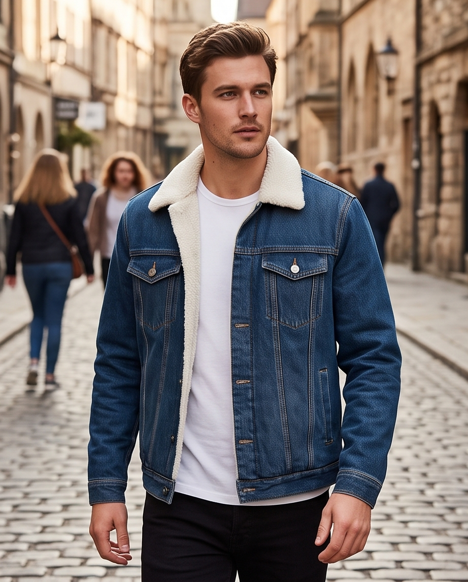 2H #J111 Denim Casual Jacket